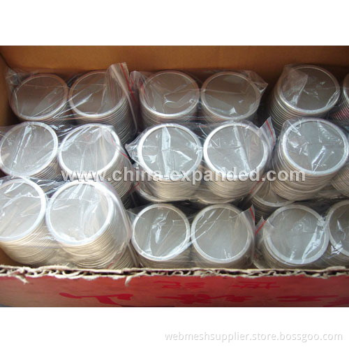 filter disc for melt filtration